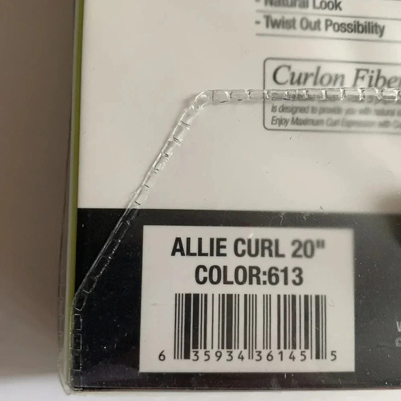 Allie Curly Hair Blonde Wig 20” - Picture 6 of 6